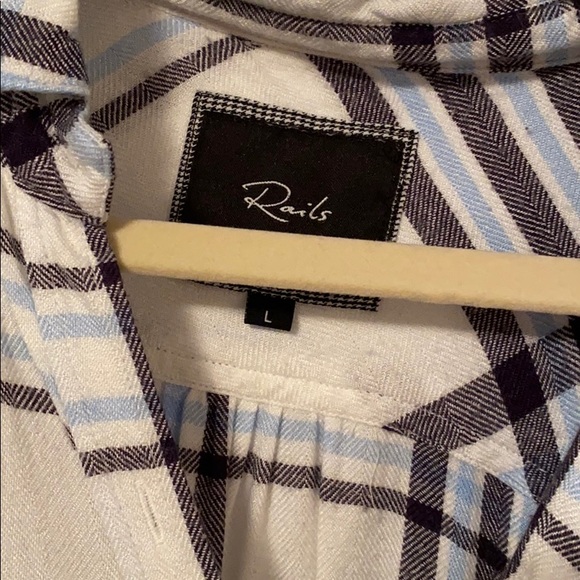 rails button up short sleeve blouse - Picture 2 of 4